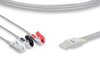3 Leads Pinch/Grabber - ECG Leadwires - American Hospital Supply